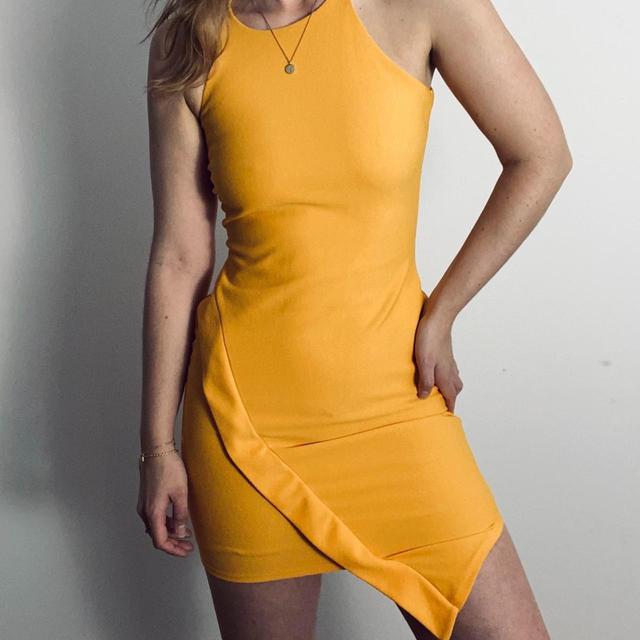 River Island Women's Dress - Yellow - 8 on Productcaster.