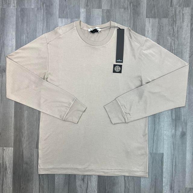 Stone Island Men's T-shirt - Brown - S on Productcaster.