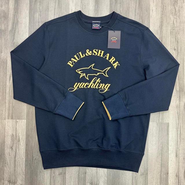 Paul & Shark Men's Sweatshirt - Navy - XXL on Productcaster.