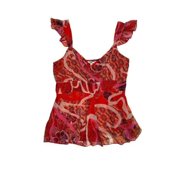 Women's Blouse - Red - 10 on Productcaster.