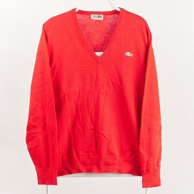 Lacoste Men's Jumper - Red - L on Productcaster.