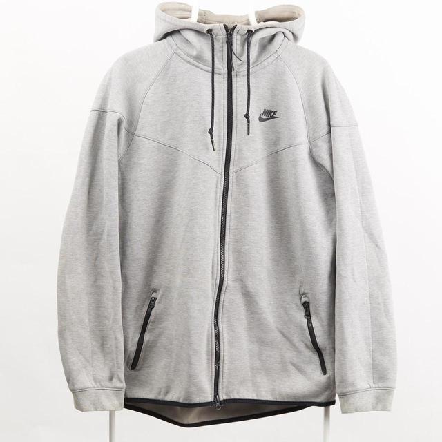 Nike Men's Hoodie - Grey - L on Productcaster.