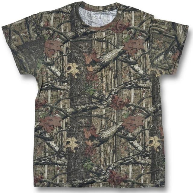 Realtree Men's T-shirt - Khaki/Brown - M on Productcaster.