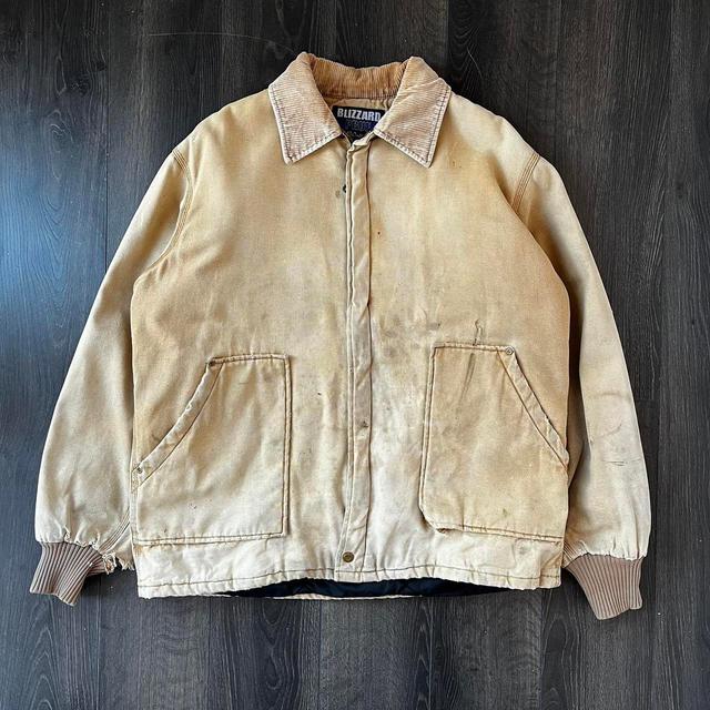 Walls Men's Bomber Jacket - Tan/Cream - XL on Productcaster.