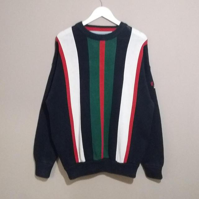 Vintage Men's Jumper - Red - L on Productcaster.