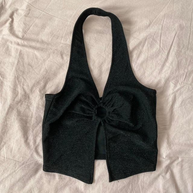 H&M Women's Crop top - Black - XS on Productcaster.