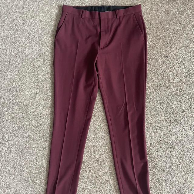 ASOS Men's Trousers - Burgundy - 32" on Productcaster.