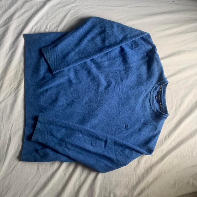 Burberry Women's Jumper - Blue - 8 on Productcaster.