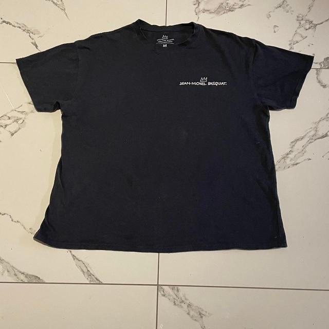 Men's T-shirt - Black/Navy - M on Productcaster.