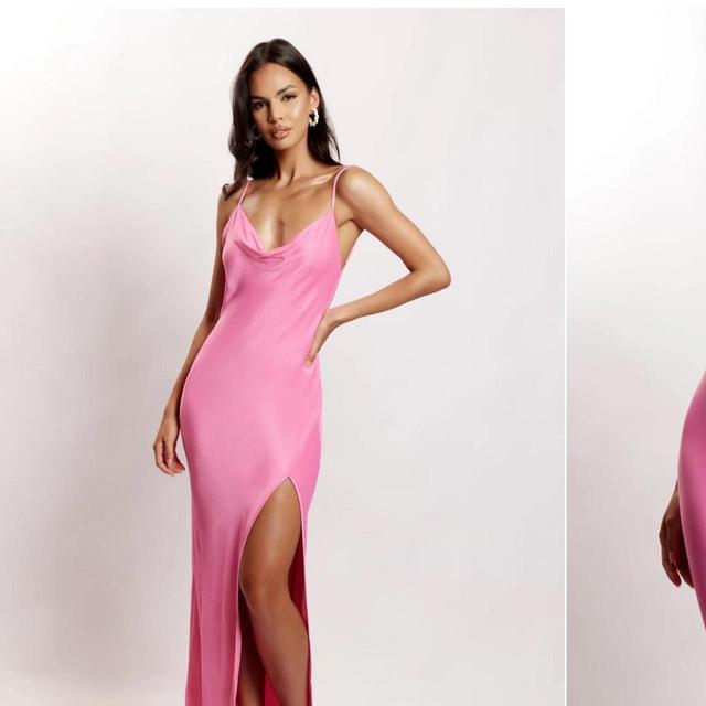 Meshki Women's Slip Dress - Pink - XS on Productcaster.