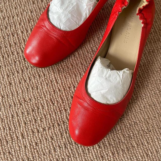 Everlane Women's Ballet shoes - Red - UK 3.5 on Productcaster.