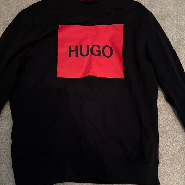 Hugo Boss Men's Jumper - Black - M on Productcaster.