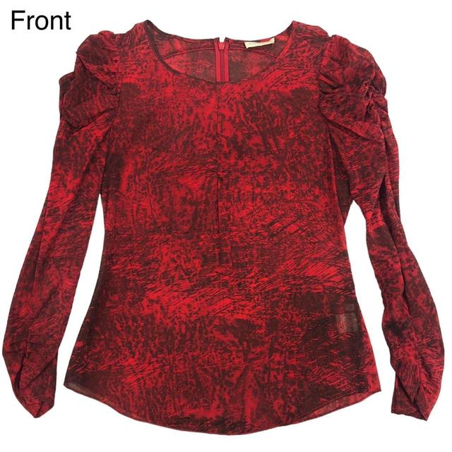 Whistles Women's Blouse - Red - 12 on Productcaster.