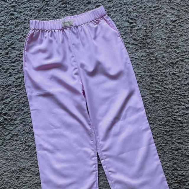 Women's Trousers - Pink/Purple - UK 8 on Productcaster.