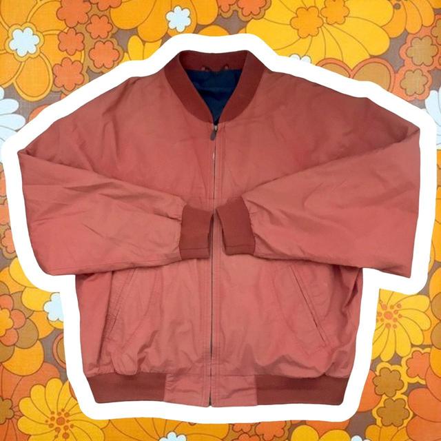 St Michael Men's Bomber Jacket - Orange - XL on Productcaster.