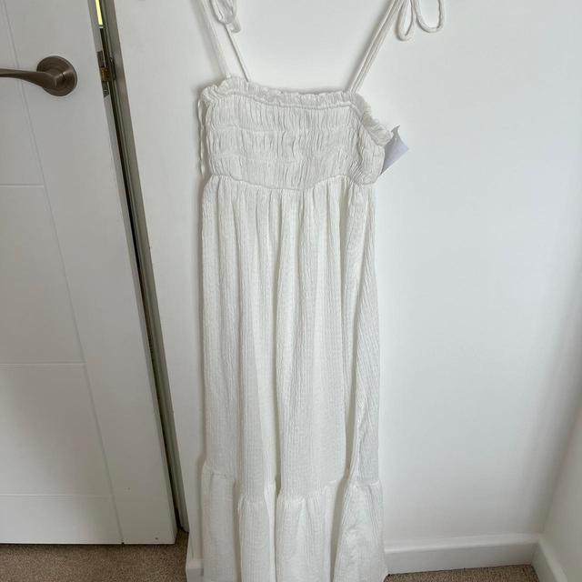 Bershka Women's Dress - White - XS on Productcaster.