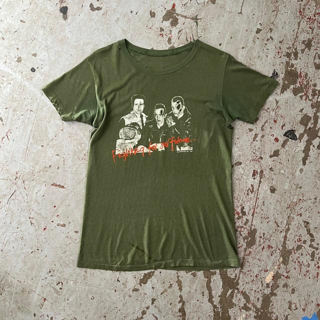 Vintage Men's T-shirt - Khaki - M on Productcaster.