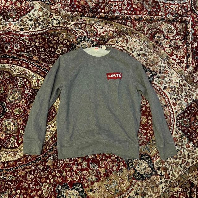 Levi's Men's Sweatshirt - Grey - L on Productcaster.