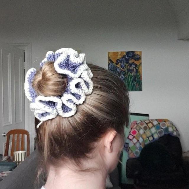 Women's Hair accessory - Cream/Blue on Productcaster.