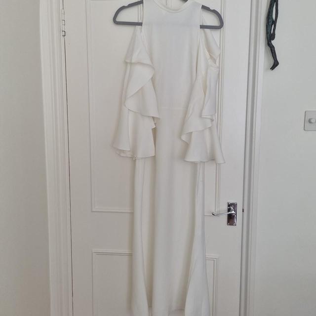 Zara Women's Maxi Dress - White - S on Productcaster.