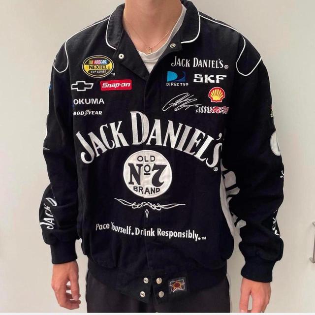 NASCAR Men's Jacket - Black - M on Productcaster.