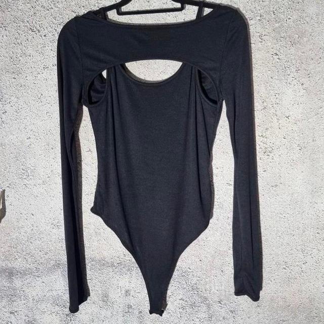 Urban Outfitters Women's Bodysuit - Black - S on Productcaster.