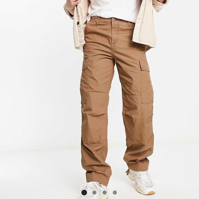 Carhartt WIP Men's Trousers - Tan/Khaki - 42" on Productcaster.