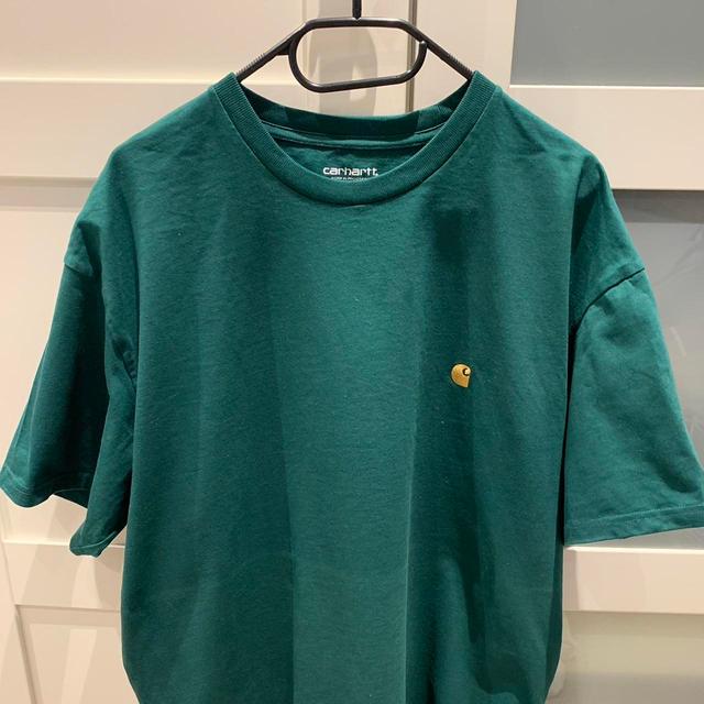 Carhartt WIP Men's T-shirt - Green - XL on Productcaster.