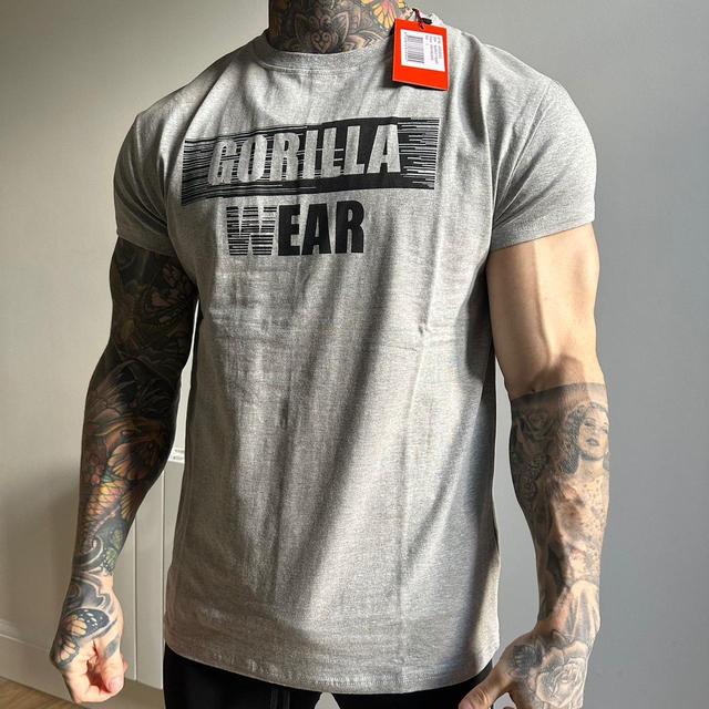 Men's T-shirt - Grey - L on Productcaster.