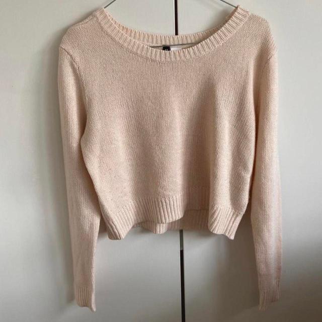 H&M Women's Jumper - Pink - 8 on Productcaster.