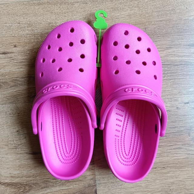 Crocs Women's Slides - Pink - UK 6 on Productcaster.