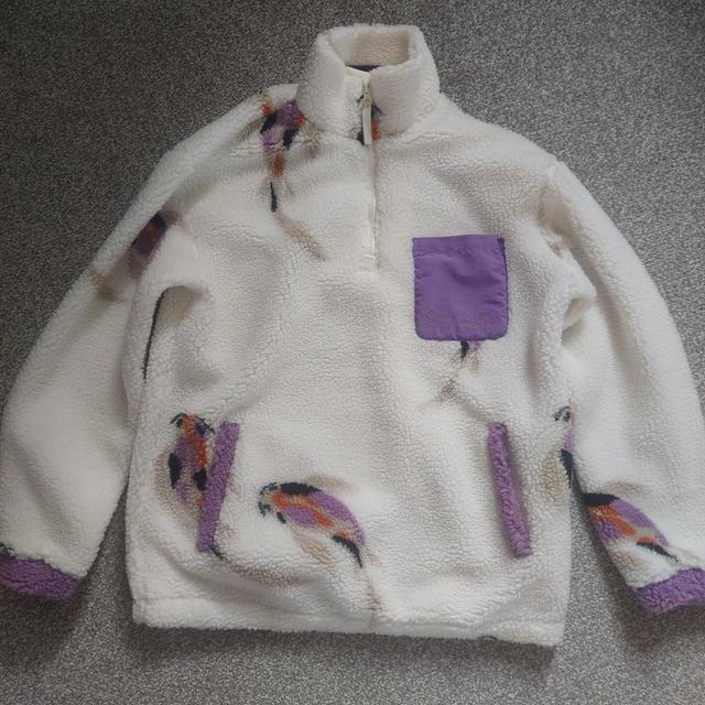 Women's Jumper - White/Purple - 8 on Productcaster.