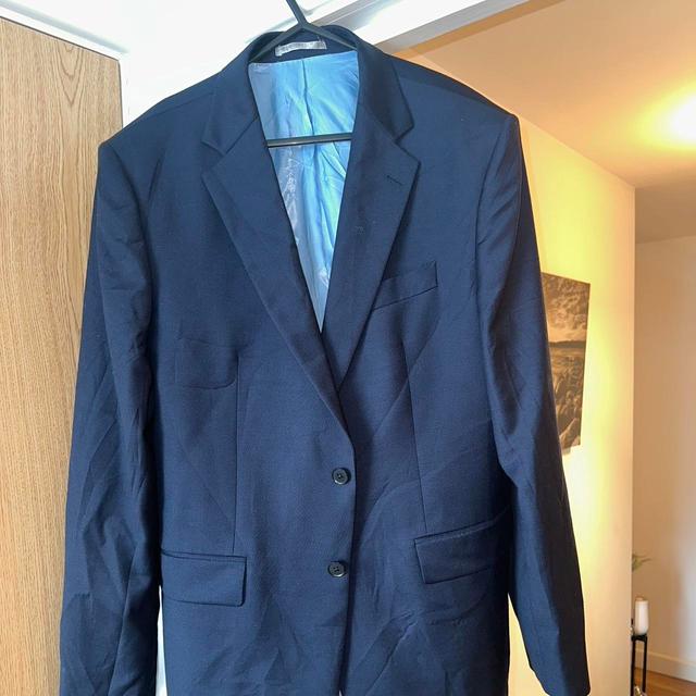 Charles Tyrwhitt Men's Blazer Jacket - Navy - L on Productcaster.