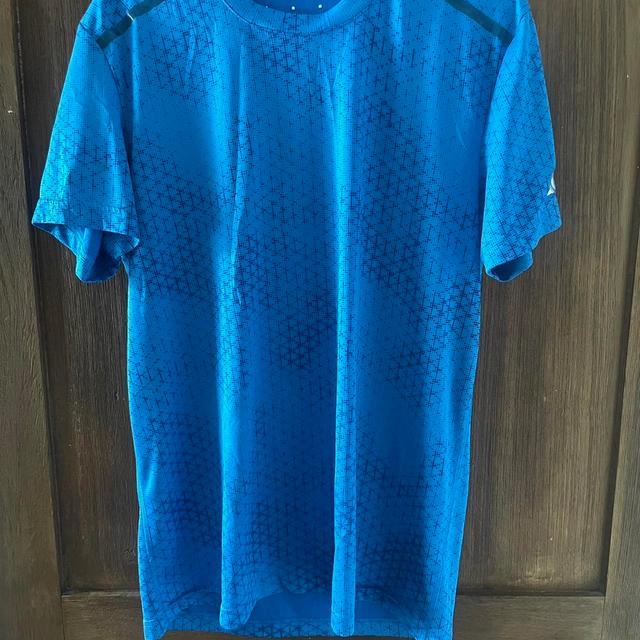 Adidas Men's T-shirt - Blue - M on Productcaster.