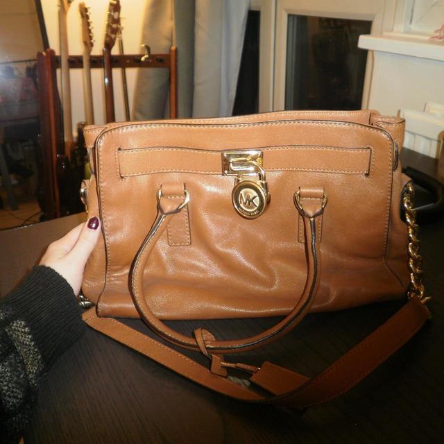 Michael Kors Women's Bag - Brown/Gold on Productcaster.