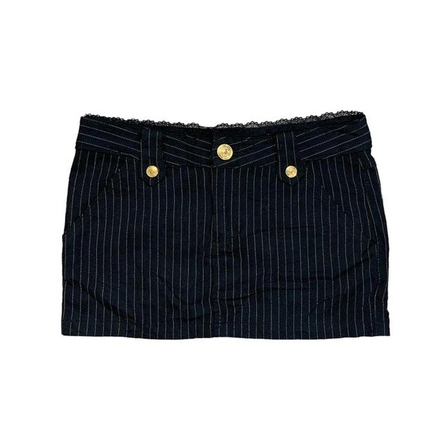 XOXO Women's Casual Skirt - Black/White - XS on Productcaster.