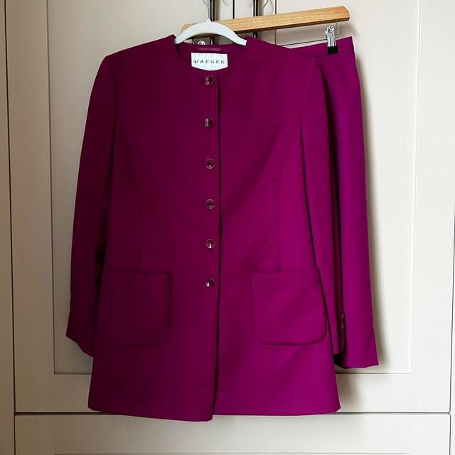 Jaeger Women's Suit - Purple - 10 on Productcaster.