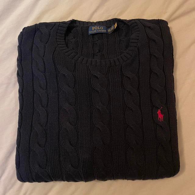 Polo Ralph Lauren Men's Jumper - Navy - XXL on Productcaster.