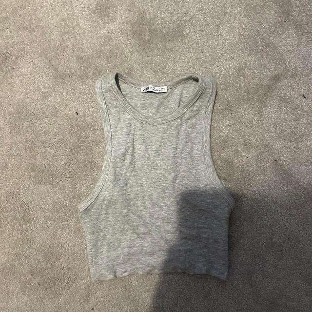 Zara Women's Vest - Grey - 8 on Productcaster.