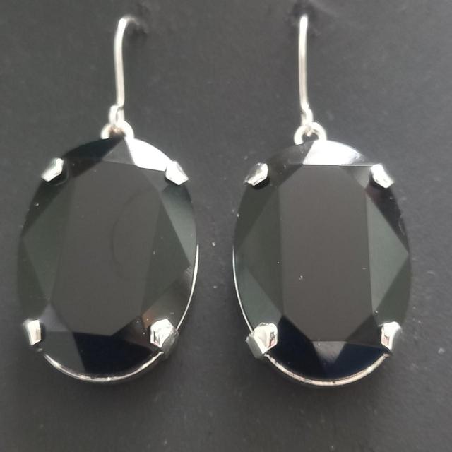 Women's Earrings - Black on Productcaster.