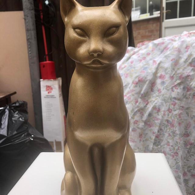 CAT Home accessory - Gold on Productcaster.