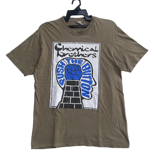 Vintage Men's T-shirt - Brown - M on Productcaster.