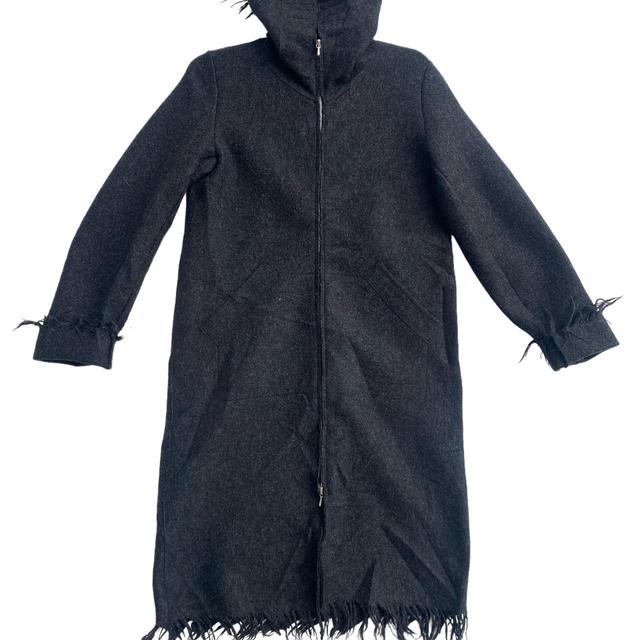 Agnès B Women's Overcoat - Black on Productcaster.