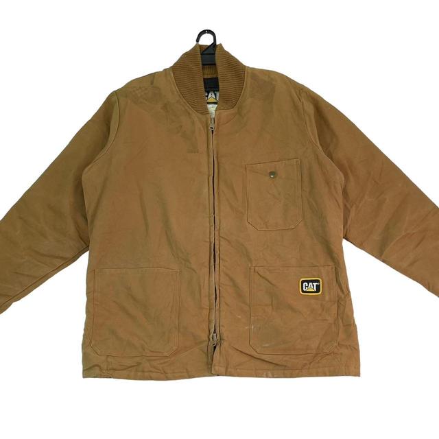 CAT Men's Jacket - Tan/Brown - L on Productcaster.