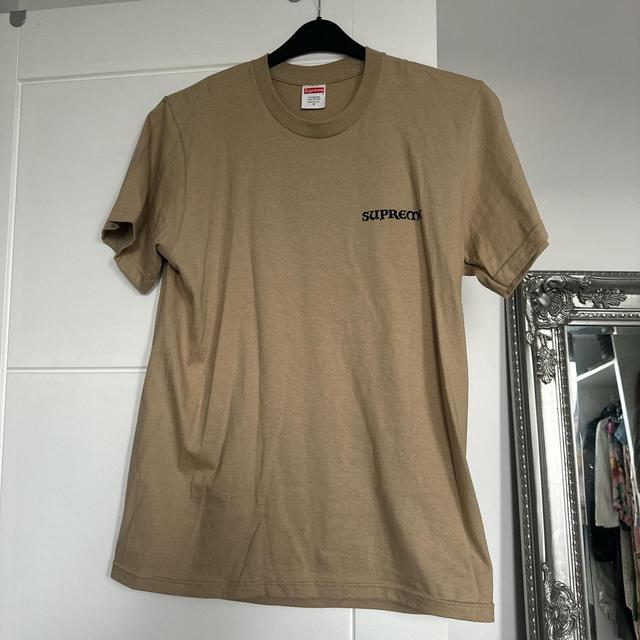 Supreme Men's T-shirt - Brown - S on Productcaster.