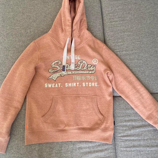 Superdry Women's Hoodie - Pink - 8 on Productcaster.