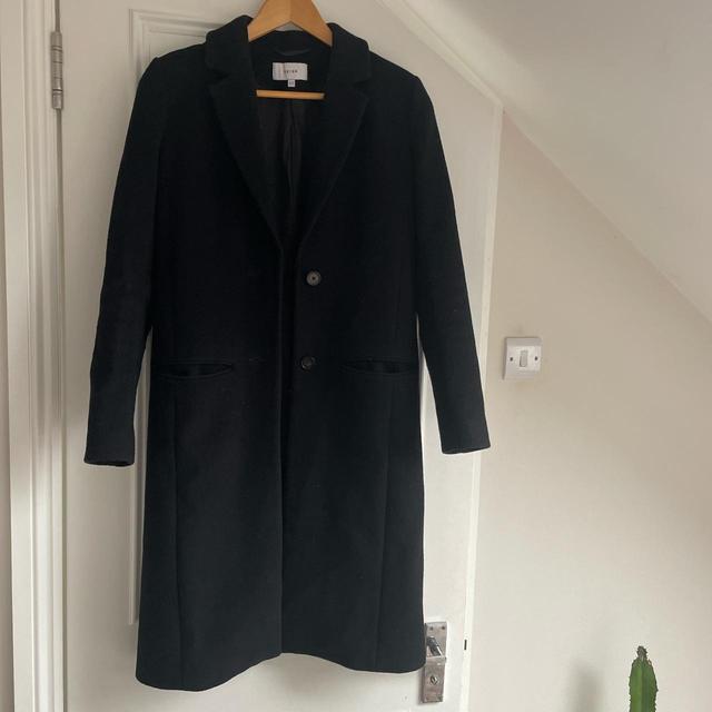 Reiss Women's Overcoat - Black - UK 6 on Productcaster.