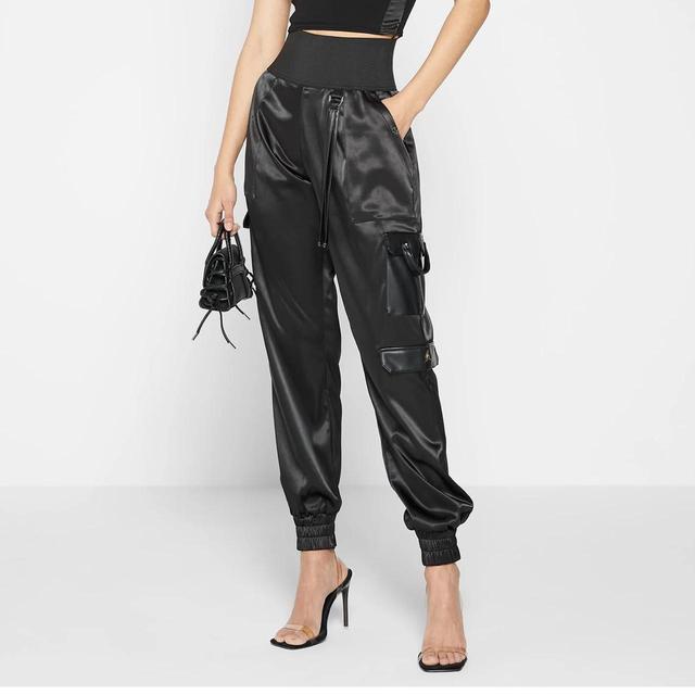 Maniere De Voir Women's Trousers - Black - UK 8 on Productcaster.