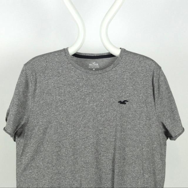 Hollister Co. Men's T-shirt - Grey - L on Productcaster.