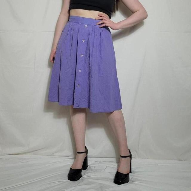 St Michael Women's Midi Skirt - Purple - UK 10 on Productcaster.